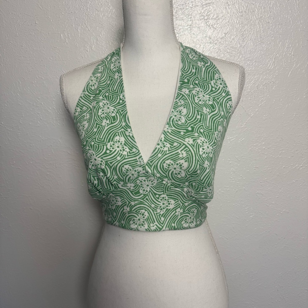 Handmade‎ Halter Tie Crop Top